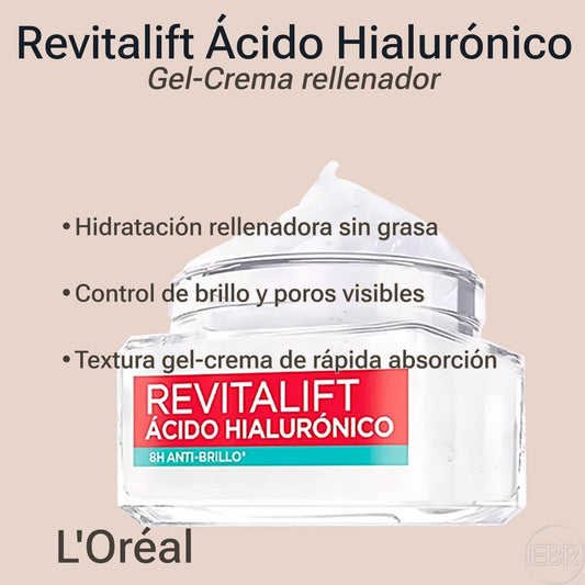 L'Oréal - Revitalift Ácido Hialurónico - Gel-Crema Rellenador