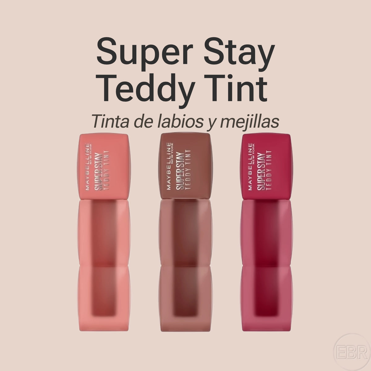 Labial Líquido Maybelline Super Stay Teddy Tint