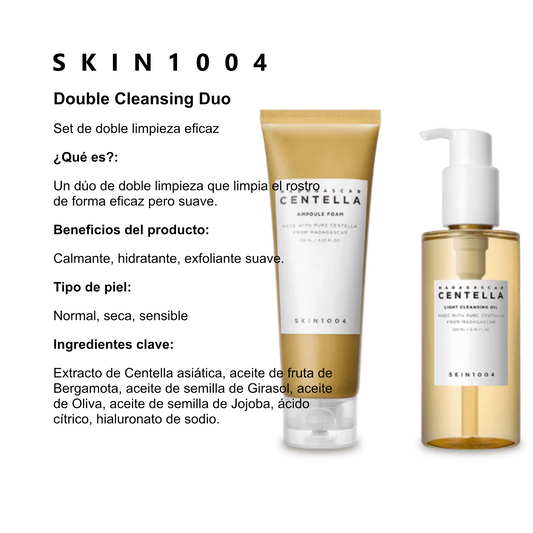 SKIN1004 Madagascar Centella Double Cleansing Duo