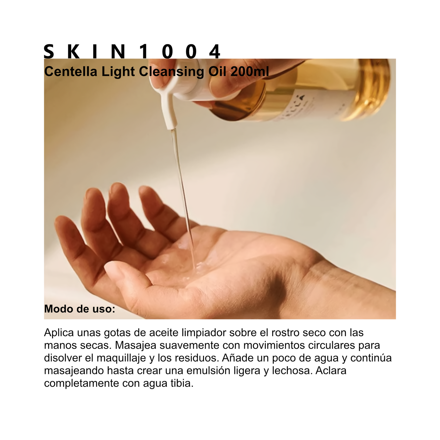 SKIN1004 Madagascar Centella Light Cleansing Oil 200ml
