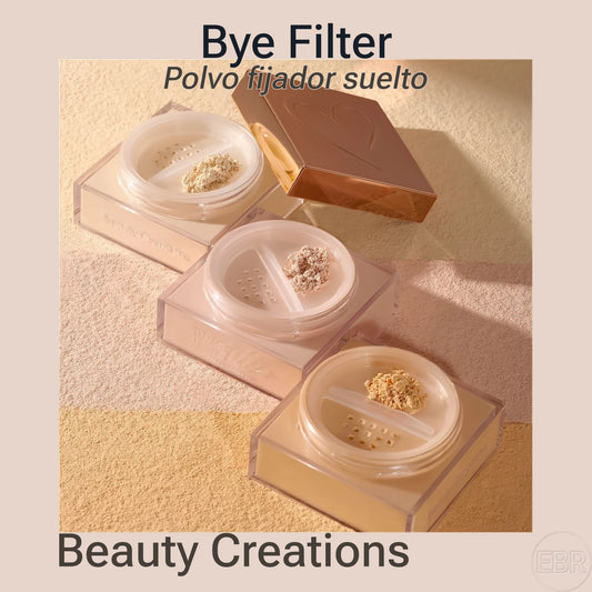 Beauty Creations - Bye Filter - Polvo Suelto de Fijación