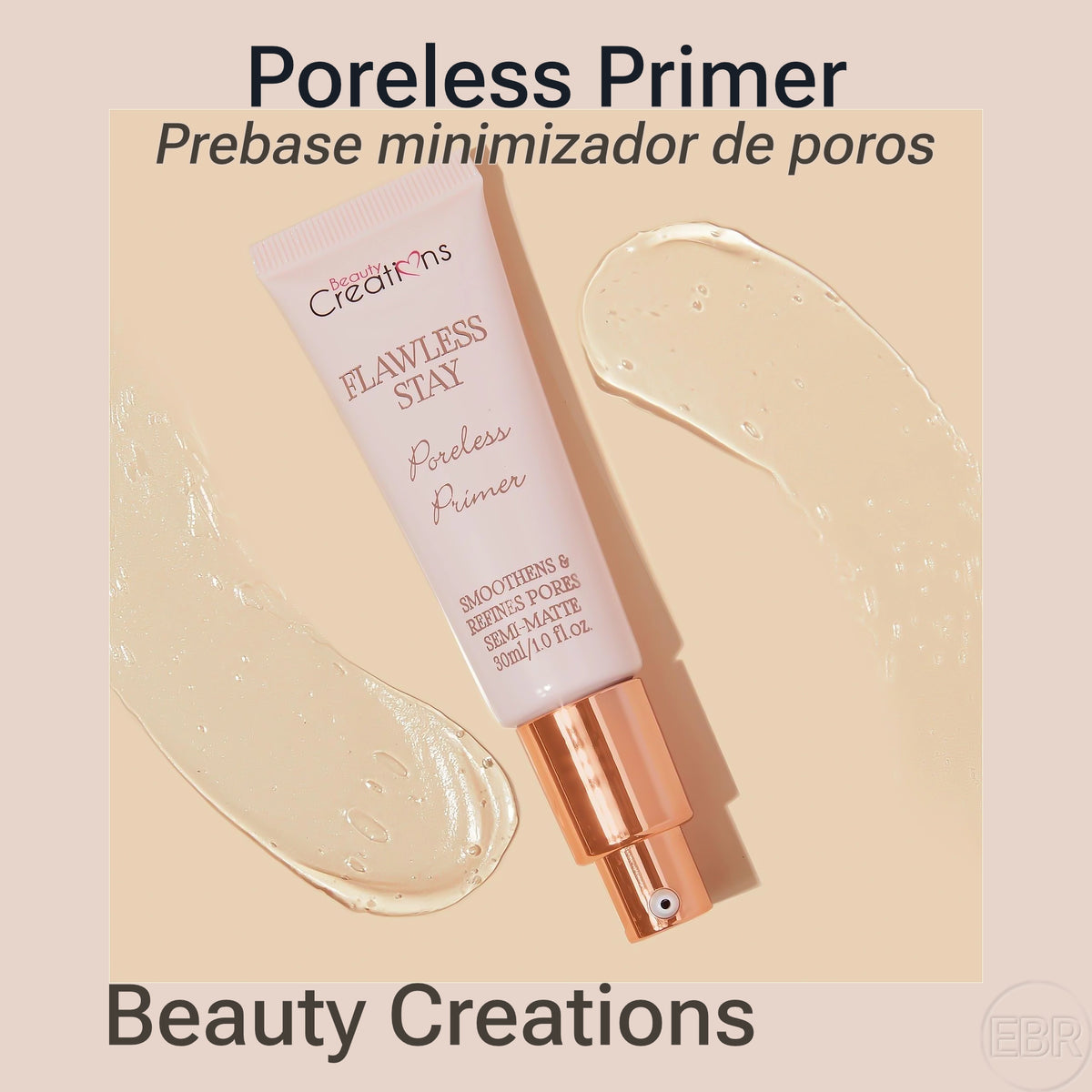 Beauty Creations - Flawless Stay Poreless Primer - Prebase de Maquillaje