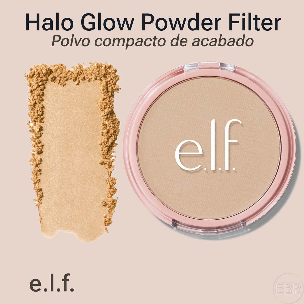 e.l.f. Halo Glow Powder Filter - Polvo Compacto de Acabado