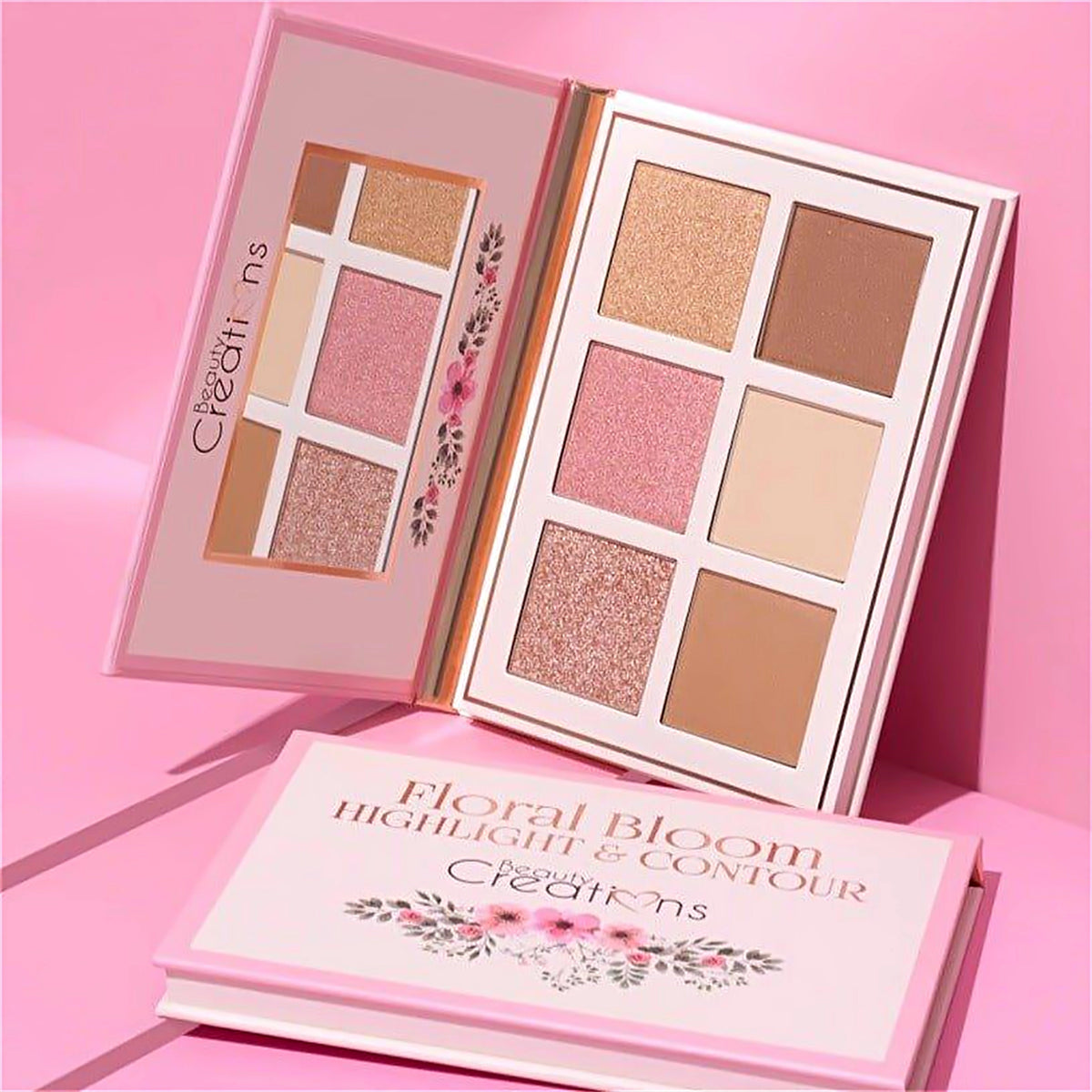 Beauty Creations - Floral Bloom Highligh & Contour - Paleta de Iluminadores y Contornos