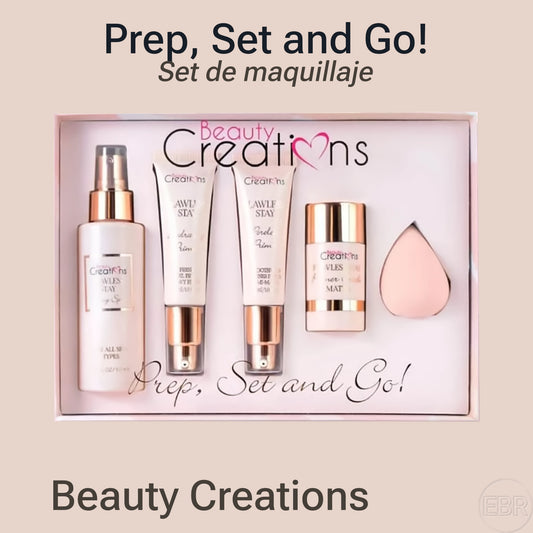 Beauty Creations - Prep, Set and Go! - Set de Maquillaje