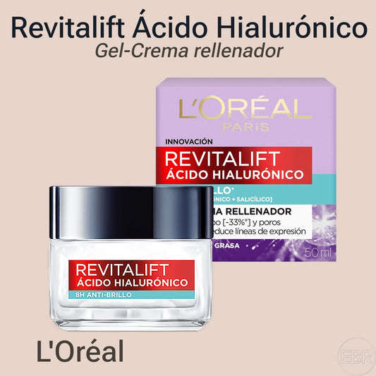 L'Oréal - Revitalift Ácido Hialurónico - Gel-Crema Rellenador