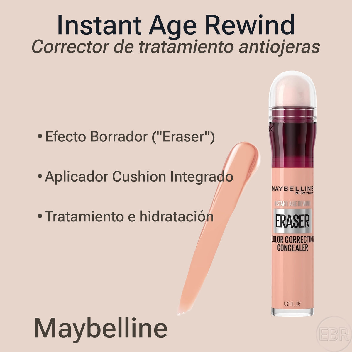Maybelline - Instant Age Rewind Eraser - Corrector Antiojeras