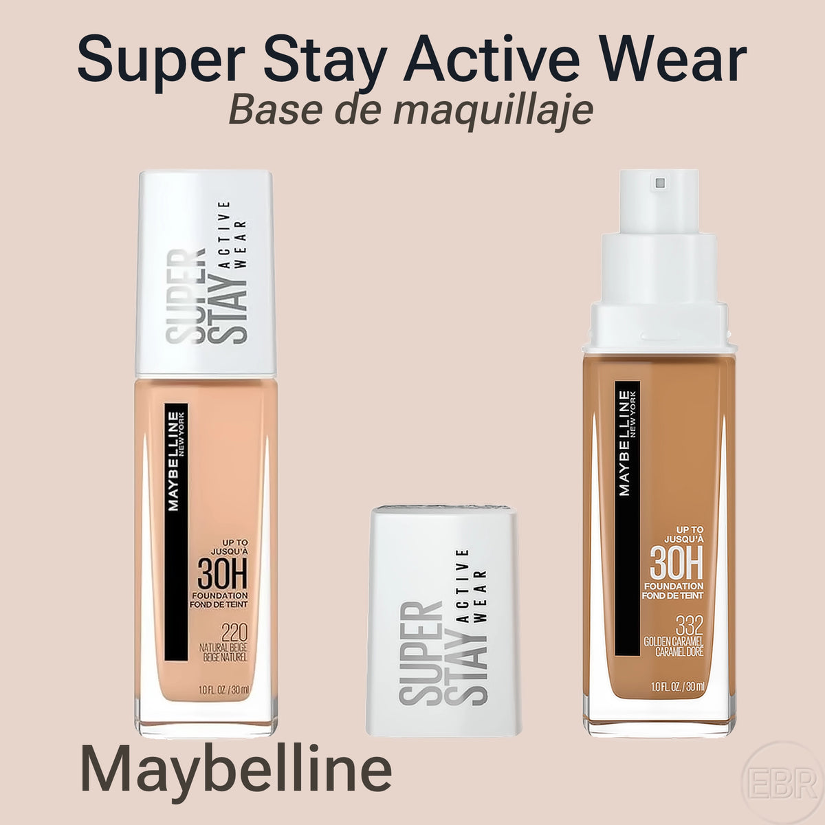 Maybelline - Super Stay Active Wear - Base de Maquillaje Líquida