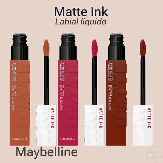 Labial Líquido Maybelline Super Stay Matte Ink