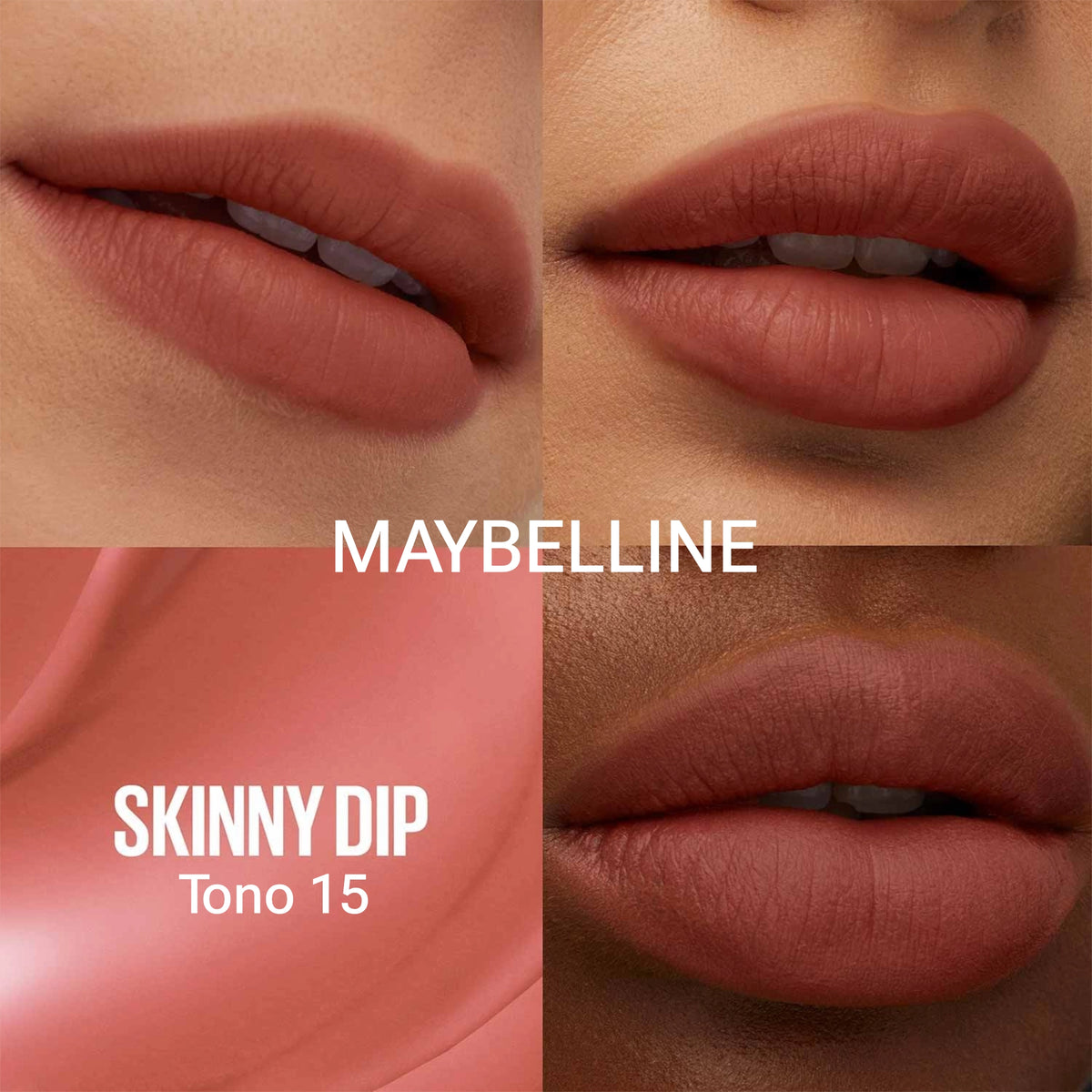 Labial Líquido Maybelline Super Stay Teddy Tint