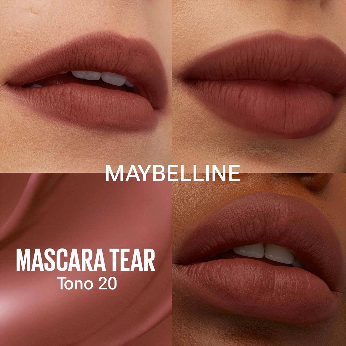 Labial Líquido Maybelline Super Stay Teddy Tint