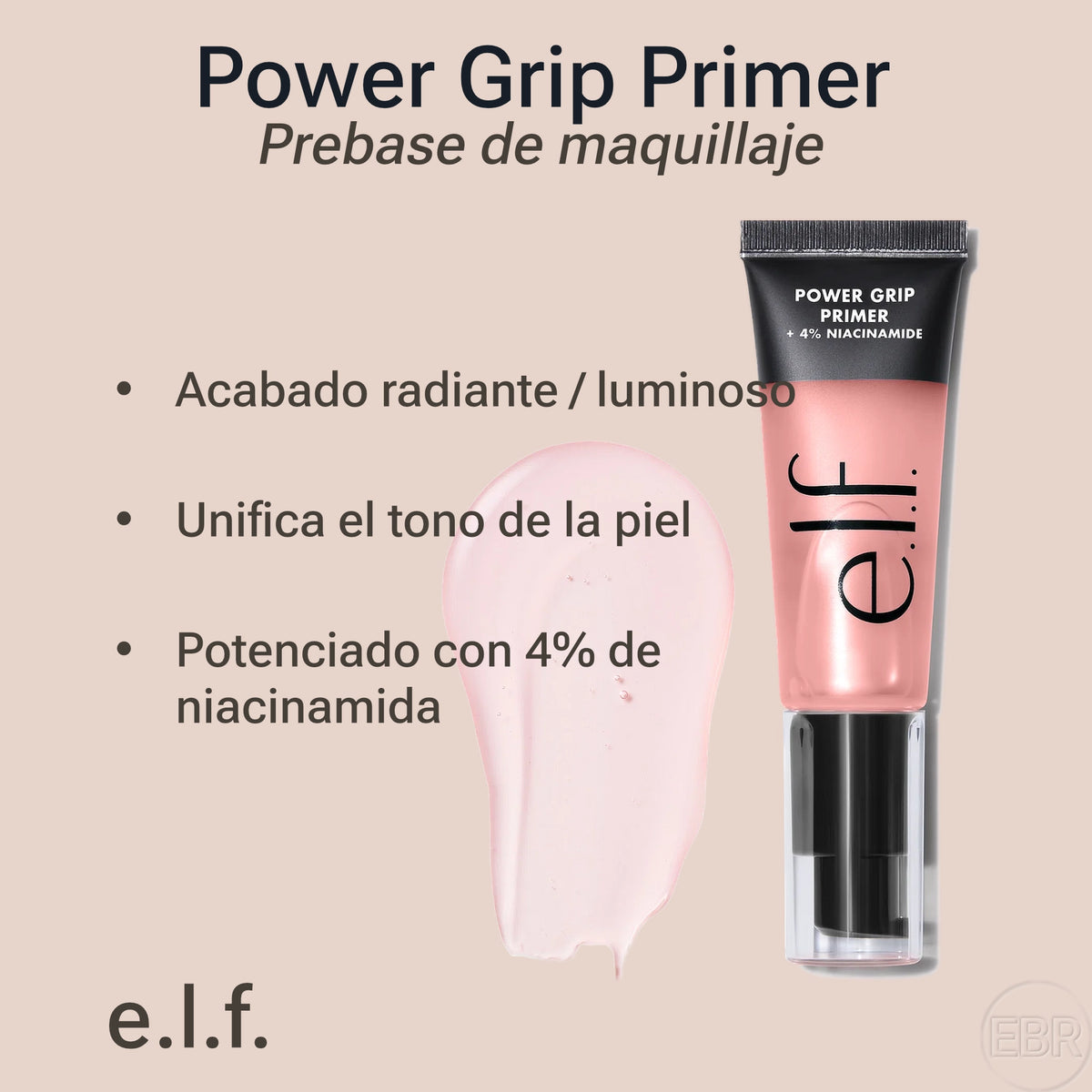 e.l.f. - Power Grip Primer - Prebase de Maquillaje