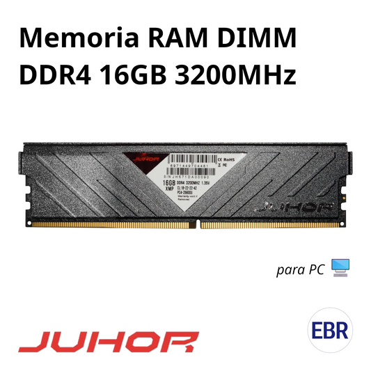 Memoria RAM DDR4 16GB 3200MHz DIMM – Para PC