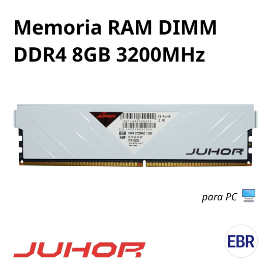 Memoria RAM DDR4 8GB 3200MHz DIMM – Para PC
