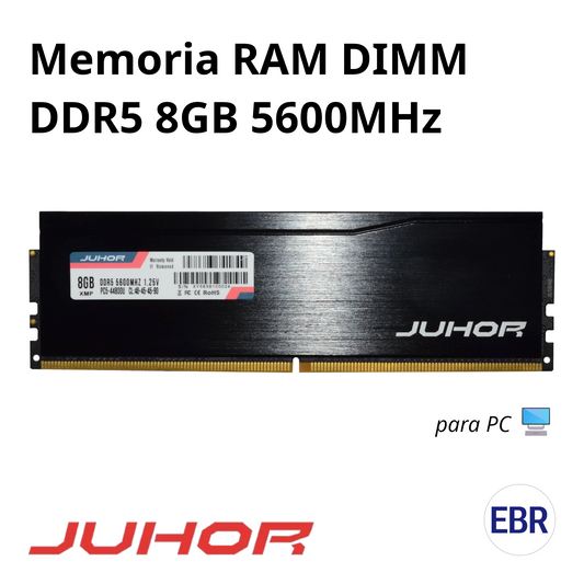 Memoria RAM DDR5 8GB 5600MHz DIMM – Para PC