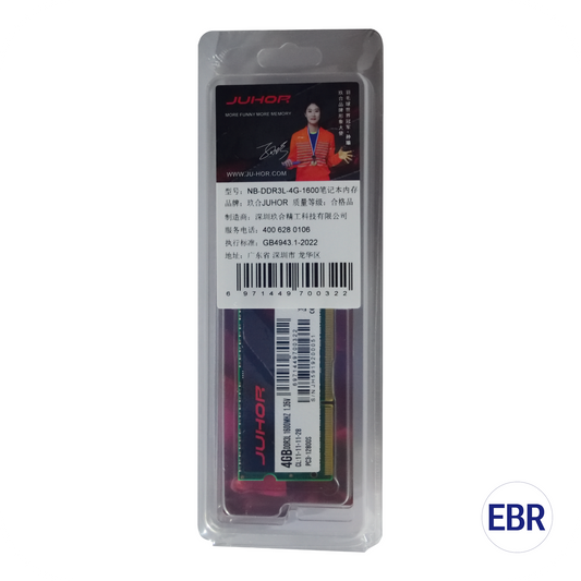 Memoria RAM DDR3 4GB 1600MHz SODIMM – Para Laptop