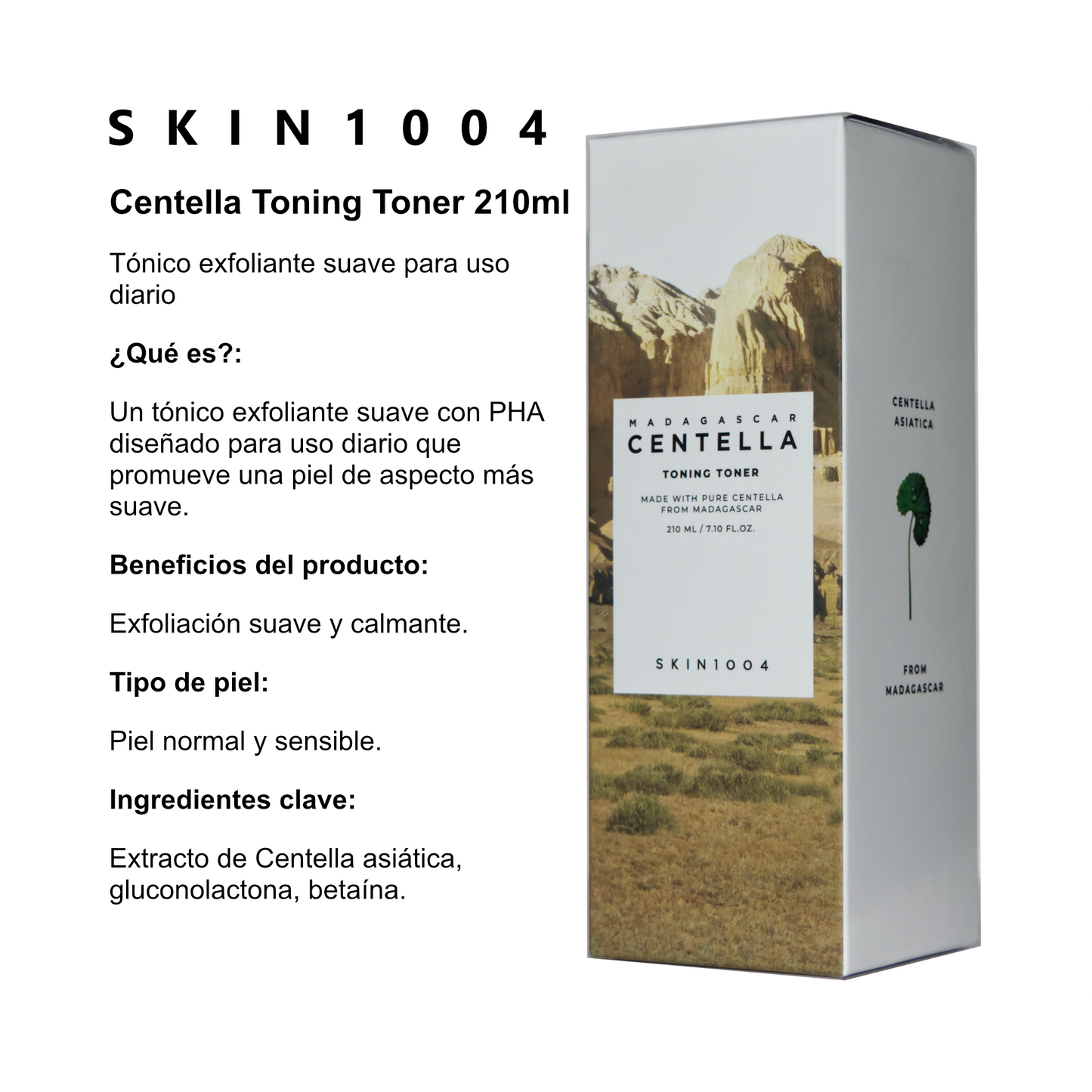 SKIN1004 Madagascar Centella Toning Toner 210ml